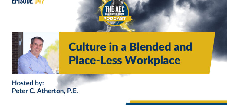Episode 047: Culture in a Blended and Place-Less Workplace